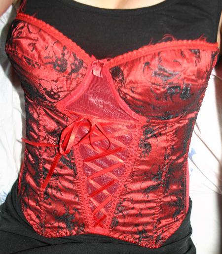 Corset rouge